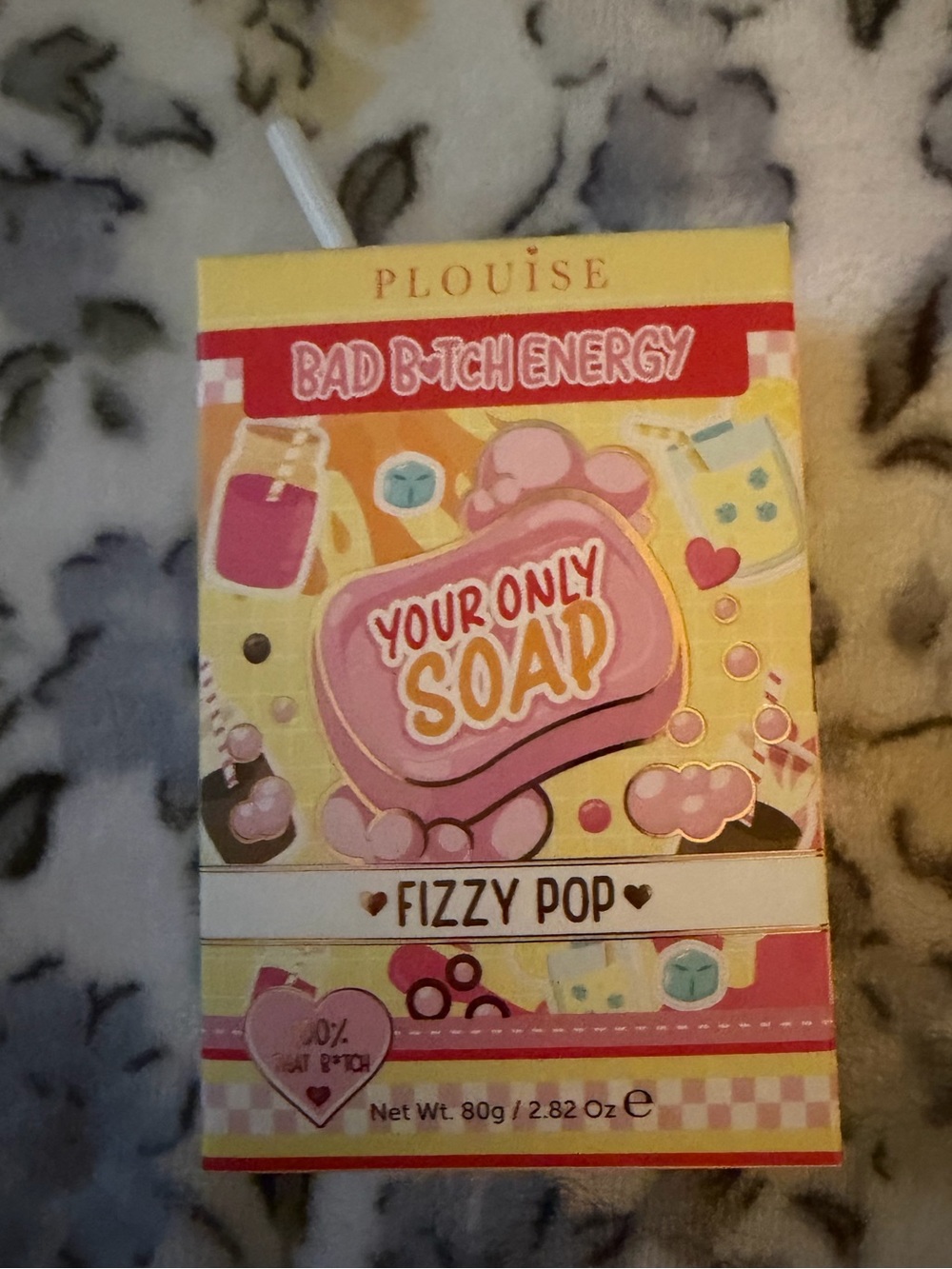 Plouise Pink & Yellow 'Your Only Soap' Fizzy Pop Hand Soap